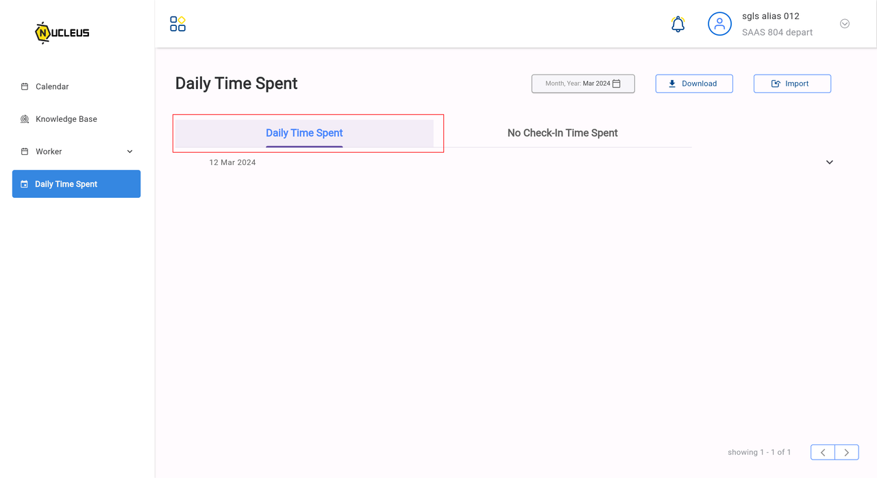 Image of Daily Time Spent Tab